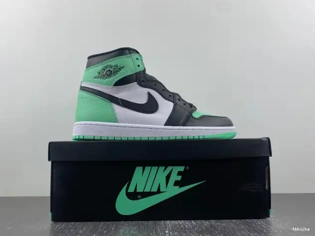 Rep TBK Green Jordan OG Air High Glow 1 DZ5485-130 0429